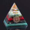 Orgonite Pyramid Energy Crystal Chakra Healing Reiki Converter To Gather Wealth And Prosperity Interior Resin Jewelry | Vimost Shop.