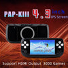 PAP KIII Handheld Game Console Video Game Player 64Bit 4.3inch 3000 Games K3 Portable Retro Game Console Xmas Gift Kids | Vimost Shop.