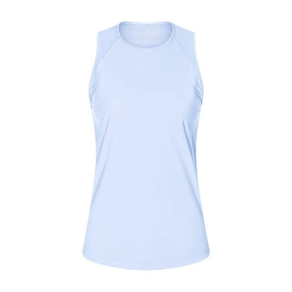 Lightweight Sport Workout Gym Vest Tops Women Anti-sweat Soft Athletic Training Tank Tops Sleeveless Shirts