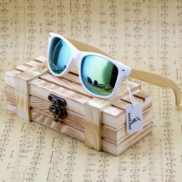 Unisex Bamboo Sunglasses New Fashion Women Wooden Polarized Sun Glasses Clear Color Men Eyewears Party Gifts Dropship | Vimost Shop.