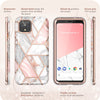 For Google Pixel 4 XL Case 6.3 inch (2019) Cosmo Full-Body Glitter Marble Bumper Case with Built-in Screen Protector | Vimost Shop.
