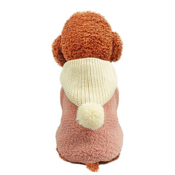 Winter Dog Clothes Puppy Hoodies for Small Medium Dogs French Bulldog Chihuahua Coat Warm Jacket Dog Clothes Honden Kleding | Vimost Shop.