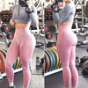 Gym Sport Outfits Yoga Clothing Set Women Long Sleeves Fitness Shirt Seamless Leggings Running Suit Workout Tracksuit Activewear | Vimost Shop.