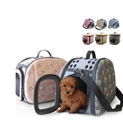 Pet Dog Carrier Bag Portable Puppy Handbag Waterproof Single Shoulder Backpack Foldable Travel Bags For Cats Dogs Pet Supplies