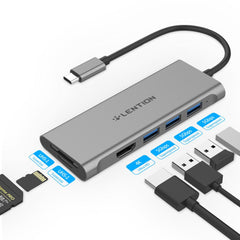 USB C HUB Type C to Multi USB 3.0 HUB HDMI Adapter Dock for 2020 MacBook Pro13 Huawei Mate 30 USB-C Splitter Port Card Reader | Vimost Shop.