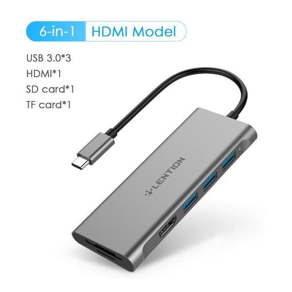 USB C HUB Type C to Multi USB 3.0 HUB HDMI Adapter Dock for 2020 MacBook Pro13 Huawei Mate 30 USB-C Splitter Port Card Reader | Vimost Shop.