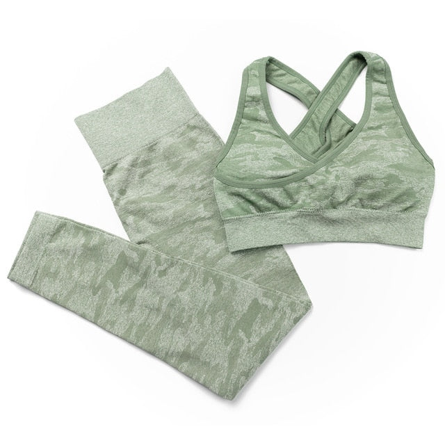 Sport Suits Yoga Sets Gym Clothing Fitness Leggings Seamless Sportswear Workout Crop Top Yoga Pants Sports Bra Outfits Tracksuit | Vimost Shop.