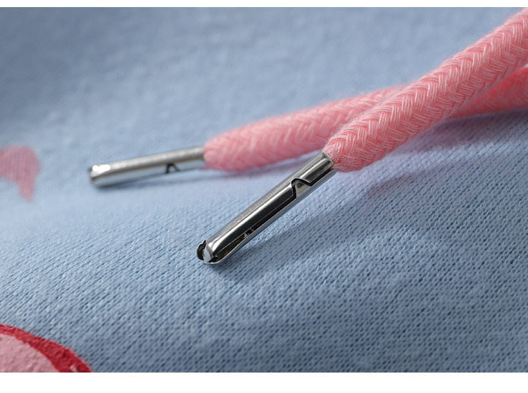 Anime Manga Sexy Girl Punk Letter Print Hoodies Men Casual Loose Sweatshirt Streetwear Japanese Harajuku Otaku Pullover