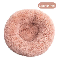 Soft Pet Dog Bed Round Winter warm Long Plush Dog House Cushion Cat Beds Mats Sofa for Samll large Dogs kennel Pet supplies | Vimost Shop.