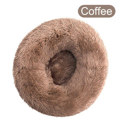 Soft Pet Dog Bed Round Winter warm Long Plush Dog House Cushion Cat Beds Mats Sofa for Samll large Dogs kennel Pet supplies | Vimost Shop.