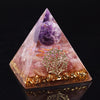 Orgone Pyramid Energy Chakra Reiki Meditaiton Ornaments Strawberry Crystal Quartz Emf Orgone Pyramid | Vimost Shop.