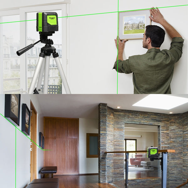 Green Beam Cross Line Laser Self-Leveling Laser Level + Multi-function Travel Camera Adjustable Laser Level Tripod | Vimost Shop.