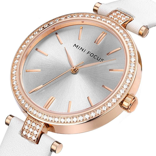 Fashion Casual Watches For Women Watch Top Brand Luxury Gift For Girlfriend Ladies Leather Band MINI