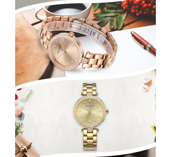 Fashion Casual Watches For Women Watch Top Brand Luxury Gift For Girlfriend Ladies Leather Band MINI