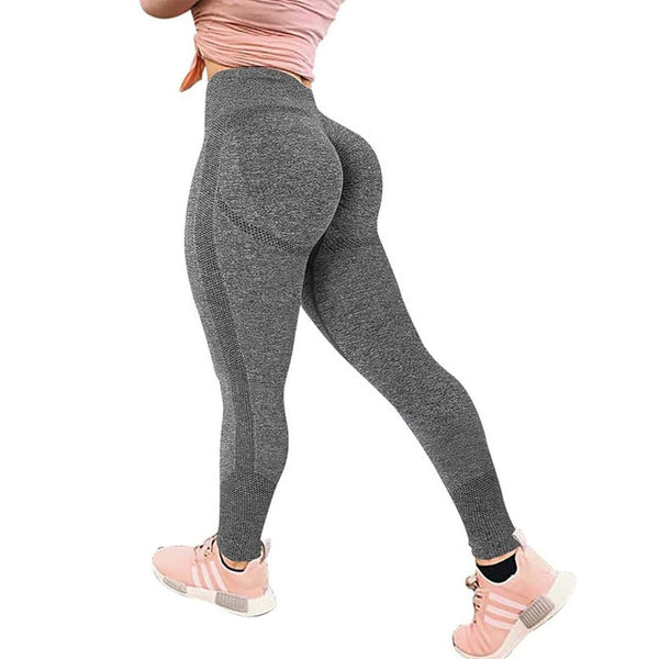 Yoga Pants Scrunched Booty Leggings for Women Workout Running Tights High Waist Sports Leggings Gym Sportswear Fitness Trousers | Vimost Shop.