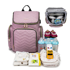 Baby Diaper Bag Backpack Stroller Bags Waterproof Women Maternity Fashion Embroidery Travel Nursing Nappy Handbag