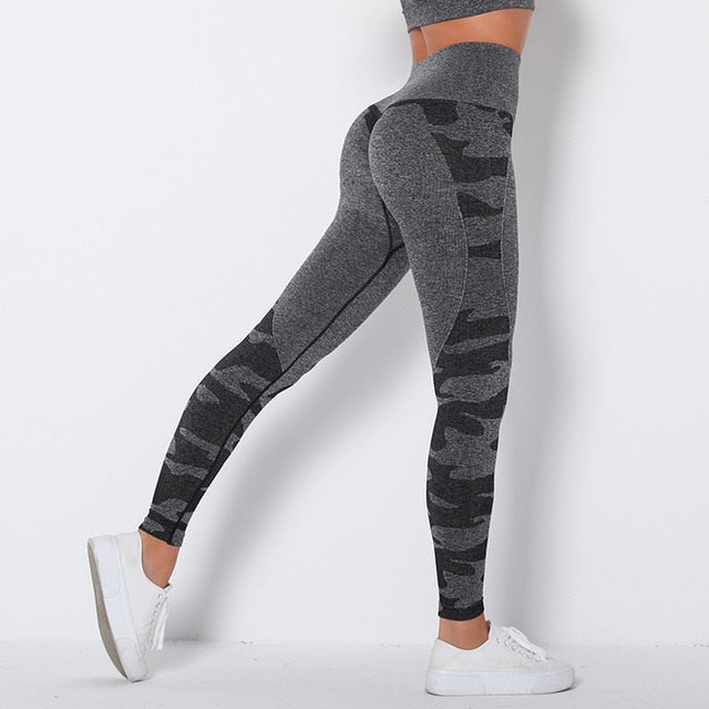 Women Sports Bra Shockproof Padded Yoga Bras Gym Athletic Sportswear Workout Tops Running Brassiere Camouflage Fitness Brallete | Vimost Shop.