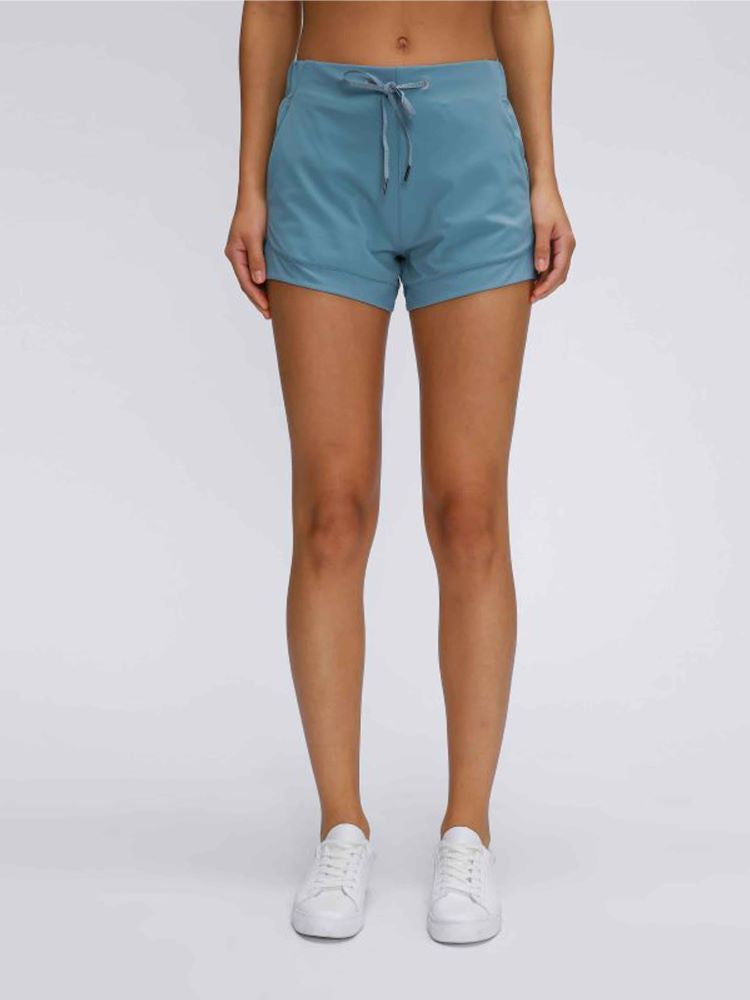 SPEEDUP Gym Shorts with Draw String Women Loose Fit Athletic Shorts Brushed Material Women Sports Shorts Fitness Shorts | Vimost Shop.