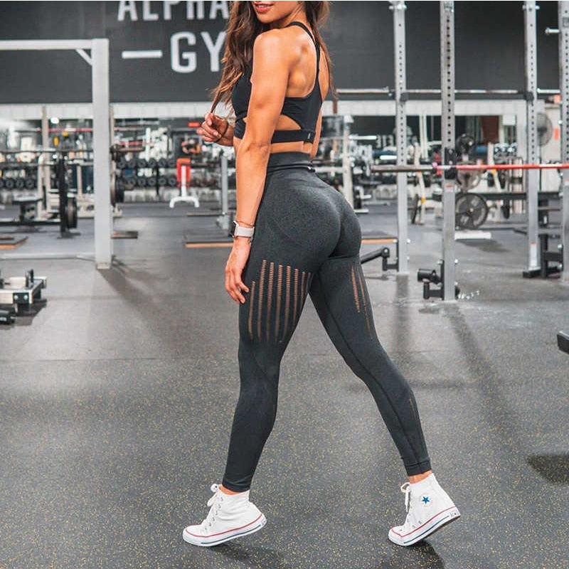 Yoga Pants Push Up Sport Leggings Fitness Activewear Running Compression Tights Gym Clothing Workout Trousers Seamless Leggins | Vimost Shop.
