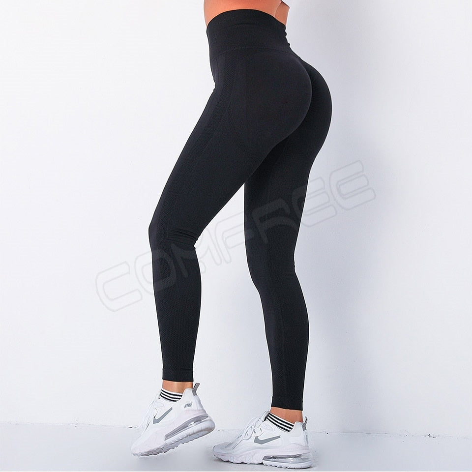 Yoga Pants Hip Push Up Sports Leggings Seamless Gym Leggings Women Fitness Leggins Tummy Control Tights Workout Running Trousers | Vimost Shop.