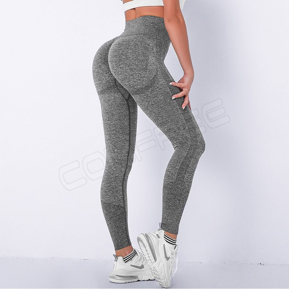 Yoga Pants Hip Push Up Sports Leggings Seamless Gym Leggings Women Fitness Leggins Tummy Control Tights Workout Running Trousers | Vimost Shop.