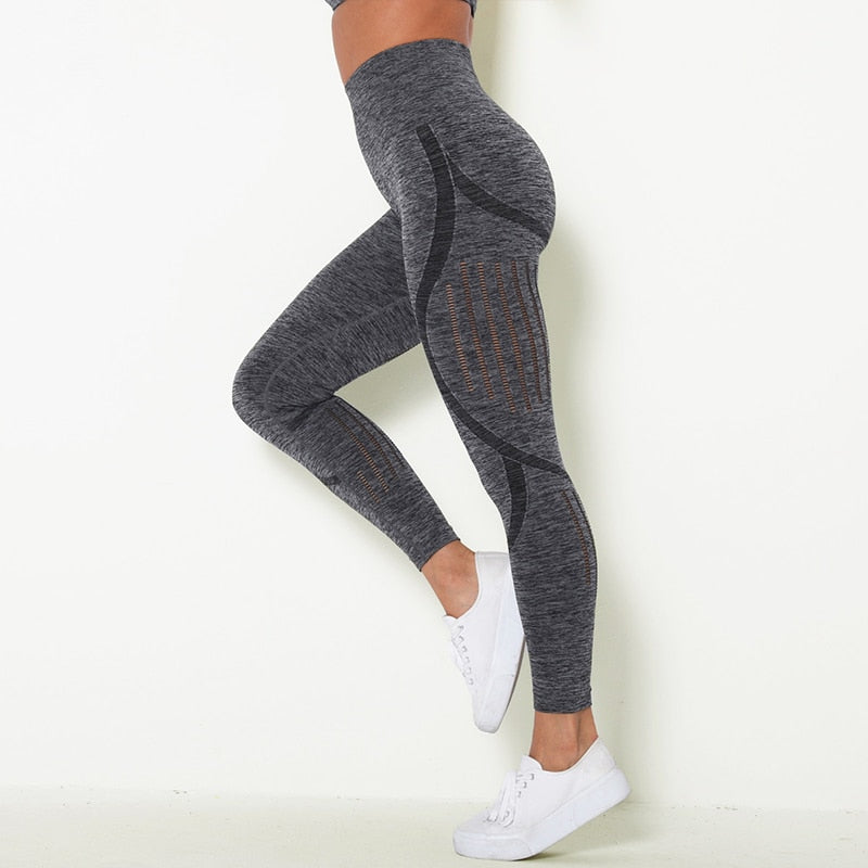 Booty Enhancing Yoga Pants Hollow Out Gym Sport Leggings High Waist Fitness Tights Workout Running Sweatpants Jogging Trousers | Vimost Shop.