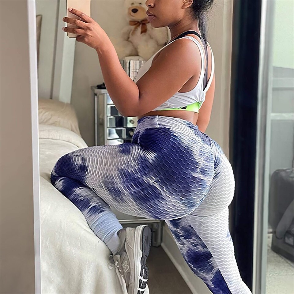 Yoga Pants Gym Sport Leggings High Waist Seamless Leggins Women Streetwear Running Trousers Fitness Tights Push Up Workout Pants | Vimost Shop.