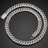 Exquisite 10mm Miami Cuban Link Chain Iced Out Chain For Women Fashion Jewelry Choker Bling Charms Necklace Chain Christmas Gift | Vimost Shop.