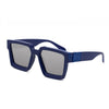 Retro Steampunk Square Sunglasses Men 2020 Luxury Brand Design Vintage Sliver Frame Mirrored Driving Sun Glasses | Vimost Shop.
