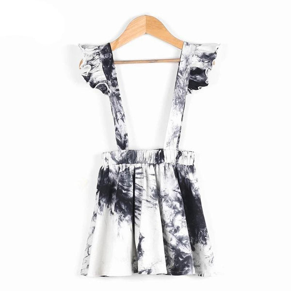 Girls Suspender Dress Fashion Tie-dyed  Spring Summer Kids Dresses for 2 3 4 5 6 Year Toddler Children Clothing | Vimost Shop.