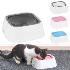 1.5L Pet Drinking Water Bowl Floating Non-Wetting Mouth Dog Cat Bowl Without Spill Drink Water Dispenser ABS Plastic Dogs Feeder | Vimost Shop.