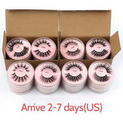 Lashes 4/50/100 pcs eyelashes bulk 3D mink lashes Natural False Eyelashes Wispy Lashes Long faux cils Bulk Lash | Vimost Shop.