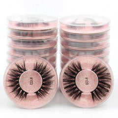 Lashes 4/50/100 pcs eyelashes bulk 3D mink lashes Natural False Eyelashes Wispy Lashes Long faux cils Bulk Lash