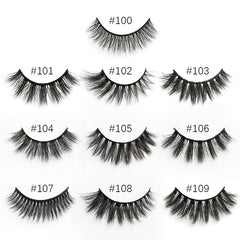 Lashes 4/50/100 pcs eyelashes bulk 3D mink lashes Natural False Eyelashes Wispy Lashes Long faux cils Bulk Lash | Vimost Shop.