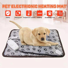 Pet Dog Cat Electric Heating Pad Winter Warm Carpet for Animals Temperature Adjusted Waterproof Warming Mat Carpet Heated Pads | Vimost Shop.