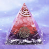 Orgonite Pyramid Amethyst With Orgone Healing Crystal Sri Yantra Pyramid For Positive Energy Emf Protection Yoga Ornaments | Vimost Shop.
