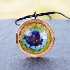 Orgon Necklace Natural Crystal Energy Orgonite Pendant Woman Charm Yoga Meditation Healing Chakra Jewelry For Love | Vimost Shop.