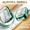 AirPods Pro Case Cover Luxury Electroplated Marble Lanyard Earphone Soft Case for Airpods 2/1 Wireless Earbuds Cover | Vimost Shop.