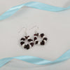Garnet Pearl 925 Sterling Silver Drop Dangle Earrings Handmade Custom Jewelry Valentines Day Gifts for Women Her Mom Girls | Vimost Shop.