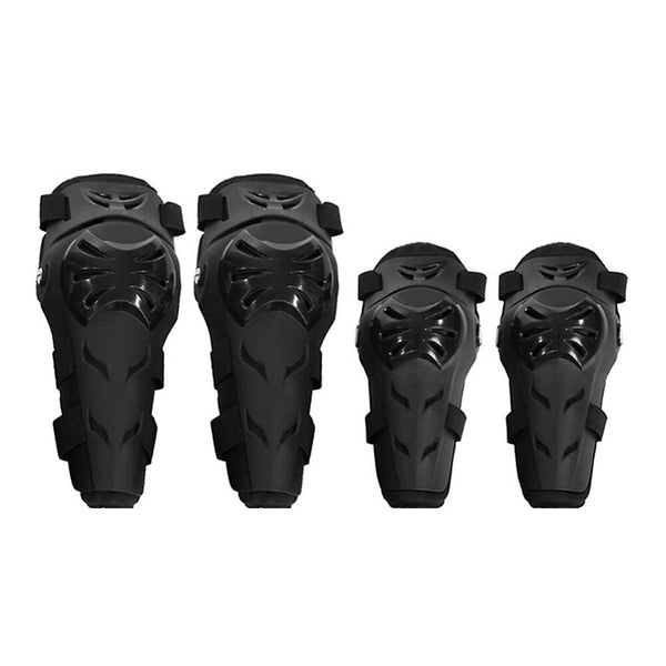 Patella Protectors Sports Safety Kneepads 4pcs/Set Motorcycle Knee Elbow Pads Guards Outdoor Cycling Racing Safety Gear | Vimost Shop.