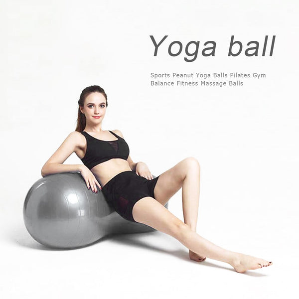 Peanut Massage Ball Fascia Yoga Body Fitness Relieve Pain Massage PVC Equipment for Effective Working-out Accessories | Vimost Shop.