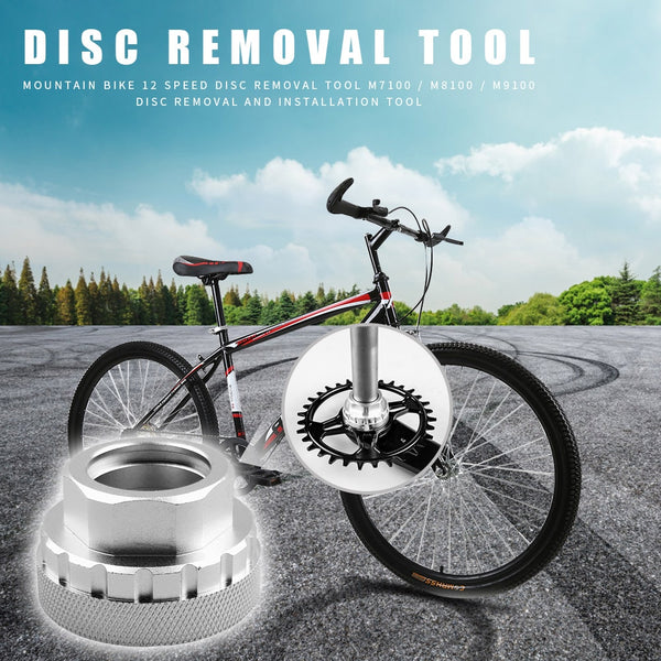 Mountain Bike Crankset Disc Removal Repair Tools Removal Repair Portable Bike Accessories 12 Speed for M7100/M8100/M9100 | Vimost Shop.