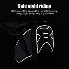 Waterproof MTB Bike Carrier Saddle Pouch Biking Portable Reflective Pannier Cycling Seatpost Dustproof Cycling Parts | Vimost Shop.