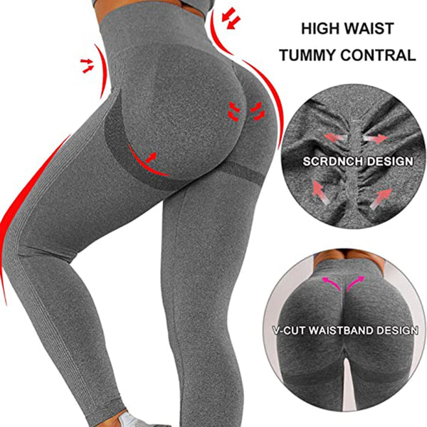 Seamless Yoga Pants Fitness Leggings For Women Workout Sports Tights Gym Clothes High Waist Leggins Athletic Exercise Trousers | Vimost Shop.