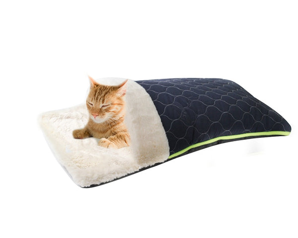 Warm Cat Bed Winter Plush Nest Cushion Puppy Kennel Cat Mat Pets Sleeping Bag Soft Bed House for Small Dogs Cats Pets Products | Vimost Shop.