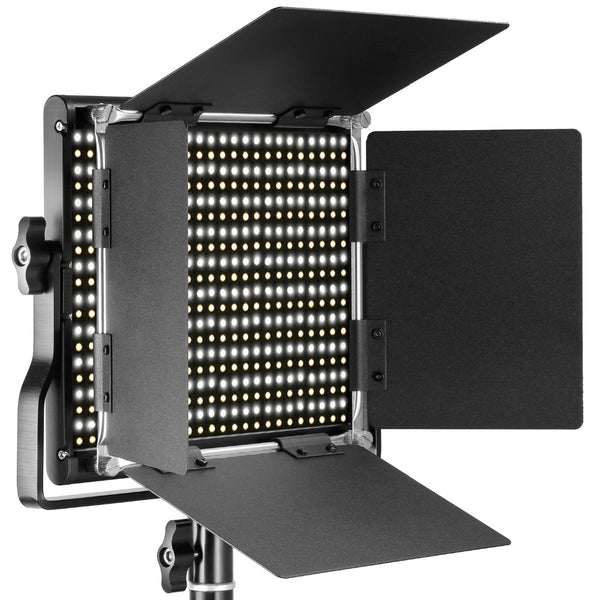 4 Pieces Bi-Color 660 LED Video Light and Stand Kit: Dimmable Light with U Bracket and Light Stand for Studio Photography | Vimost Shop.