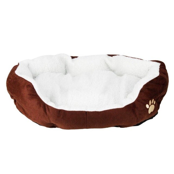 Pet Dog Cat Pad Bed Mat House Bag Cotton Warm and Soft Waterloo M Size Coffee[US-Stock] | Vimost Shop.
