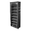 Room-saving A concise, compact and nice-looking 10-Layers 9 Lattices shoe rack Black | Vimost Shop.