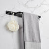 Towel Bar Holder Rack Robe Hook Matte Black Strong Viscosity Adhesive Rustproof 304 Stainless Steel Bathroom Accessories | Vimost Shop.