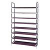 Shoe Rack Shelf 8 Layers Non-Woven Fabrics & Steel Easy to Install and Clean 100CM Ultra Large Capacity Brown[US-Stock] | Vimost Shop.